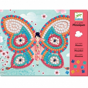 Набор для творчества мозаика Бабочки (Djeco, 08898k)